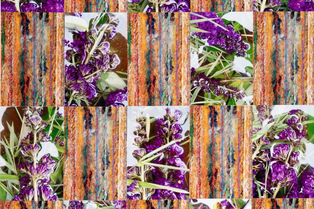 Purple Buddleia and September Threads